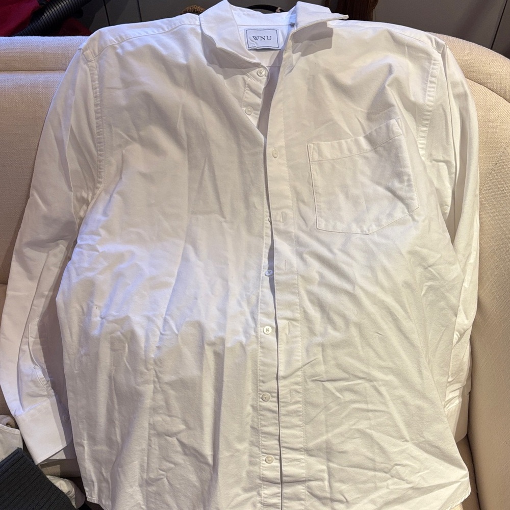 White Button Down Shirt
